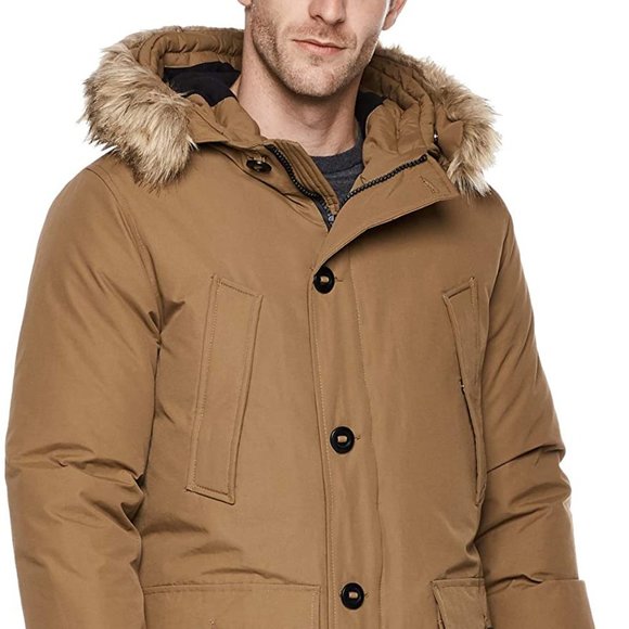 Royal Matrix Mens Hooded Down Thickened Parka Jacket Winter Snow ski M - Picture 5 of 10